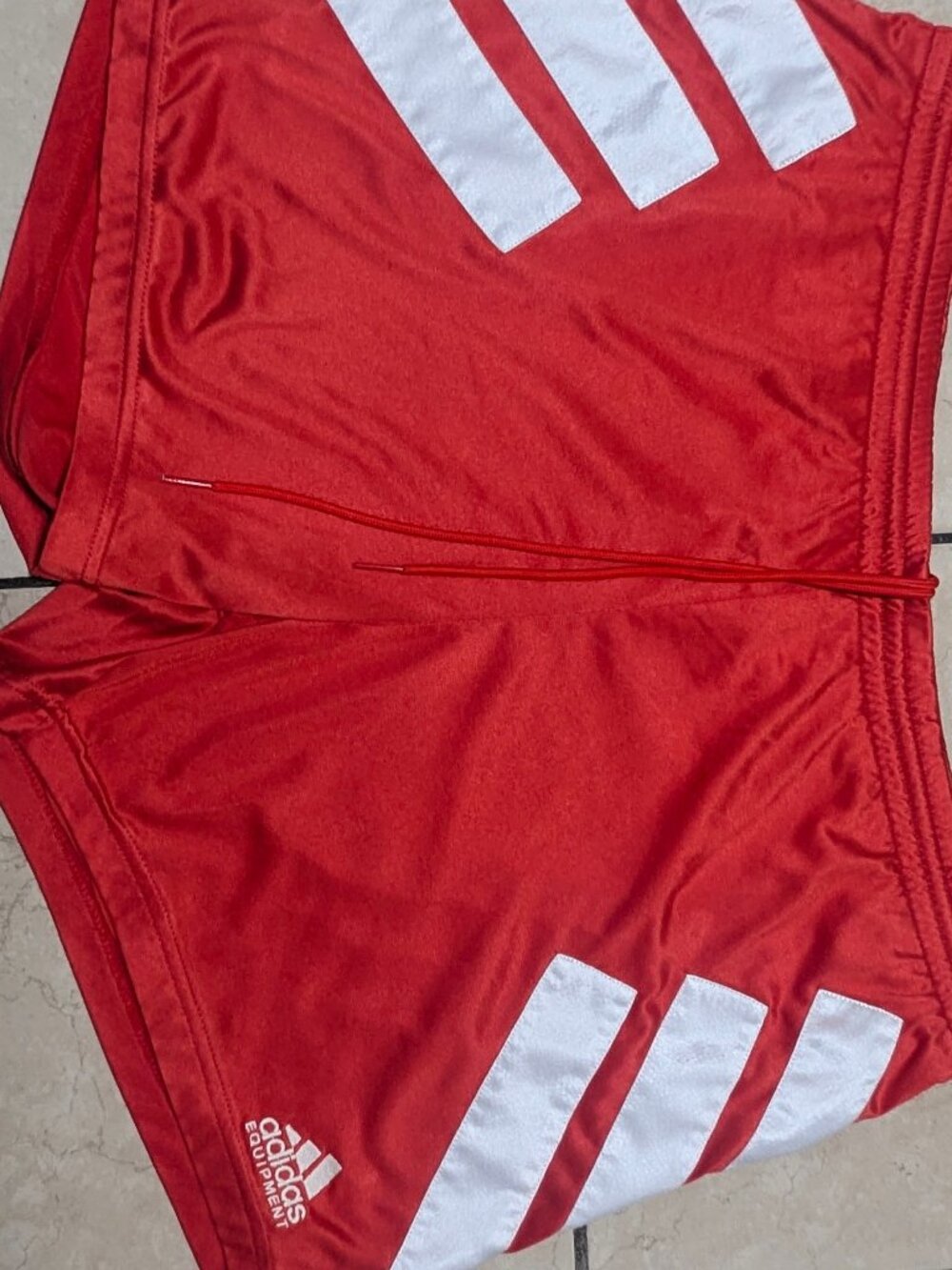 Adidas EQT 1993 Liverpool Style Short Red Men's Large Retro